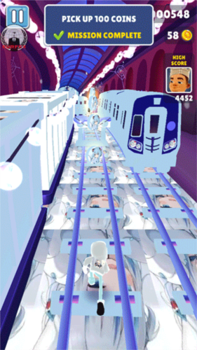 地铁跑酷猫羽雫版(图3)