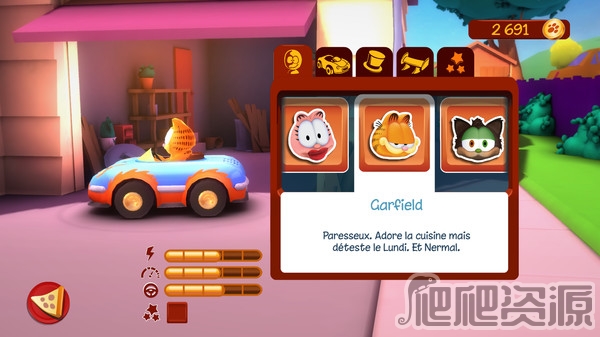 加菲猫卡丁车(图6) 加菲猫卡丁车(图6)