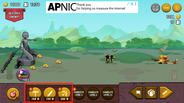 火柴人战争王座之战(Stick War)(图2)